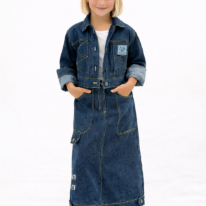 Club denim girls fashion by Petite Lettie