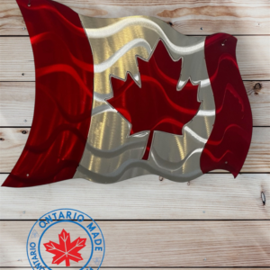 Canadian Flag in the wind