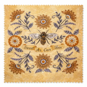 BeeWrapped 🐝 Sweet as Can BEE | Reusable Natural Beeswax food Wraps Set of 3 Designs | Made in Canada 🍁