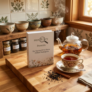 The Taming of the Shrew Black Tea Blend Literary Gift Set | Pumpkin Spice | MysTEAry Collection
