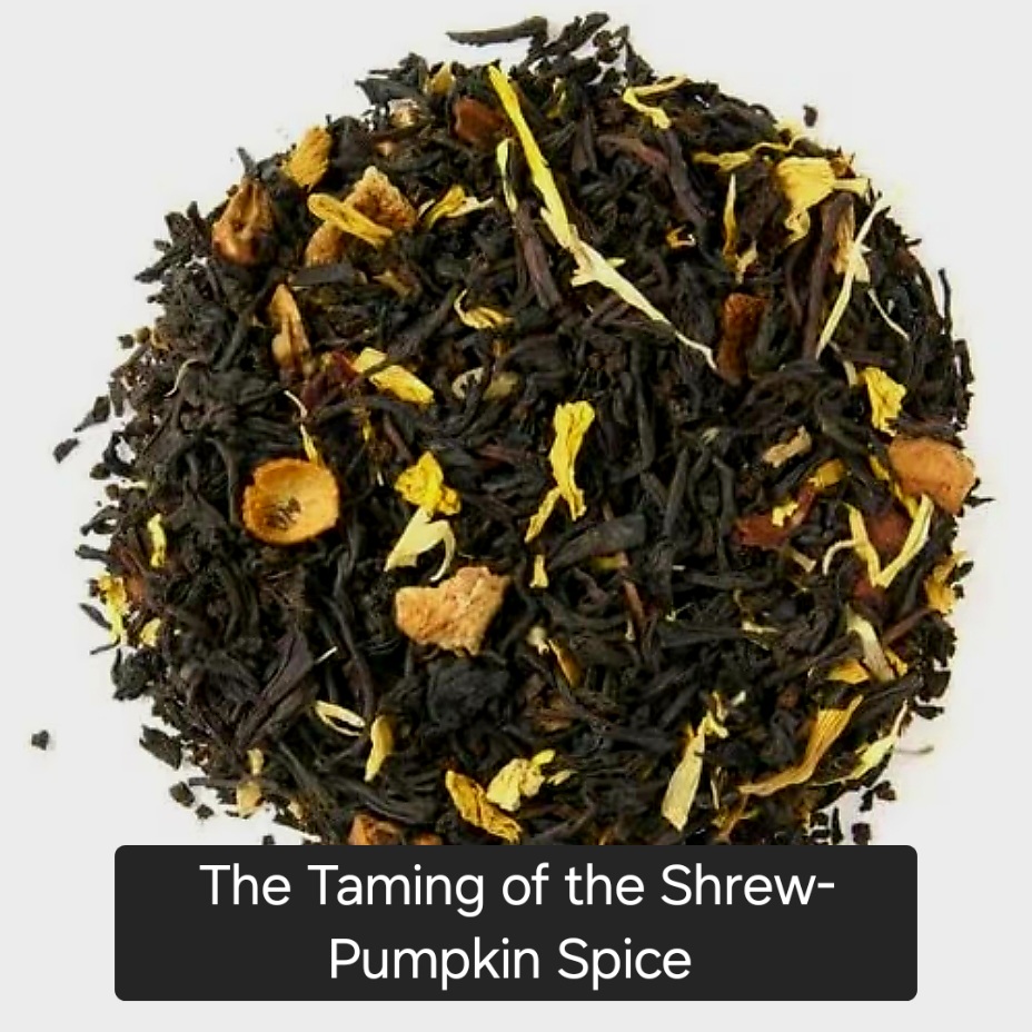 The Taming of the Shrew Black Tea Blend Literary Gift Set | Pumpkin Spice | MysTEAry Collection - Image 2
